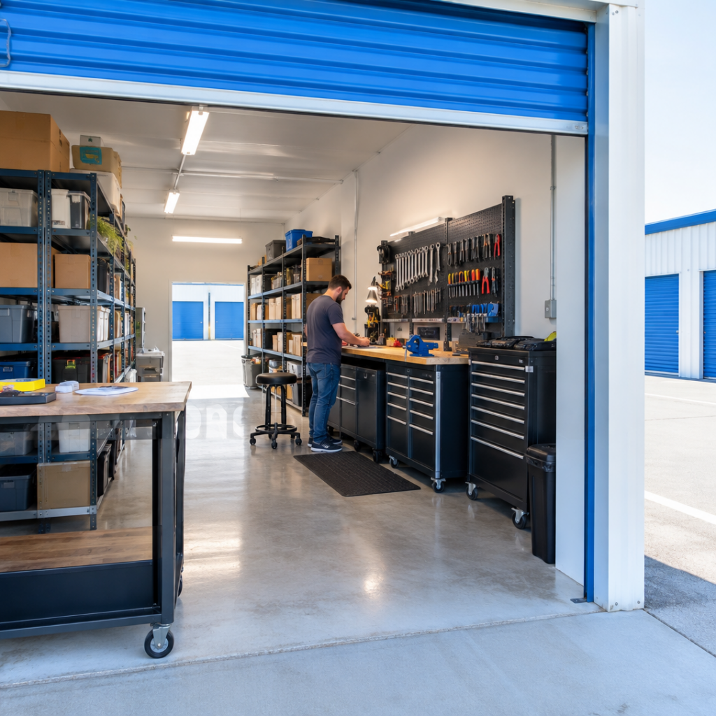 SK Business Storage Clean 4 - Small Business Workshop